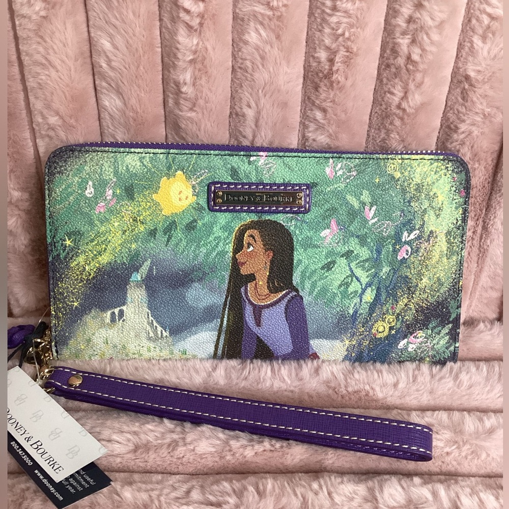 NWT Disney Wish 2024 Dooney & Bourke Wristlet Wallet